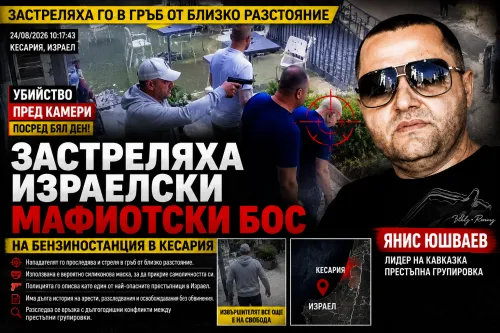 (ВИДЕО) Застреляха израелски мафиотски бос на бензиностанция