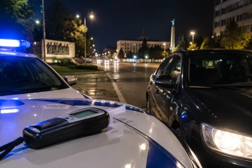 Полицията в Аксаково задържа шофьор с 3,77 промила