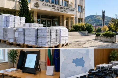 Стара Загора прие 310 800 бюлетини и стартира разпределение