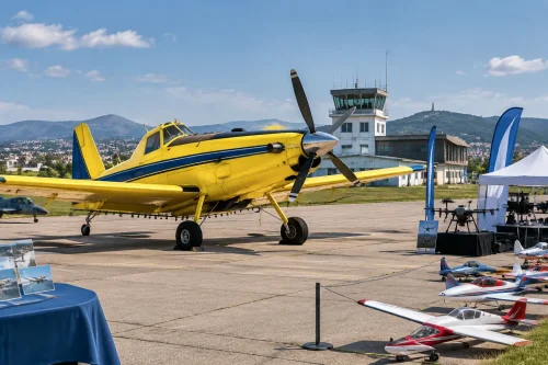 Air Tractor каца в Стара Загора за дни на отворени врати