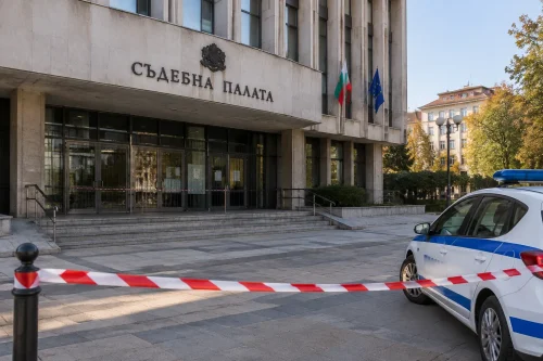 Затвориха Съдебната палата в Стара Загора до 17:00