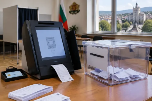 ЦИК маха печата от машинните разписки за 25 октомври