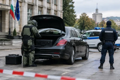 МВР потвърди бомбена заплаха срещу колата на Демерджиев