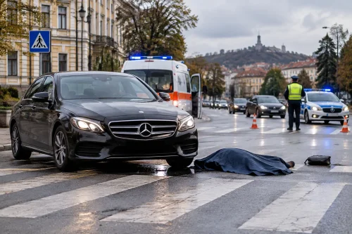 Шофьор на Мерцедес блъсна възрастна жена в Казанлък