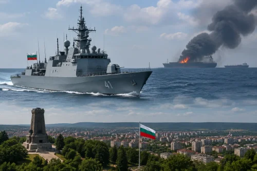 Фрегатата „Верни“ тръгна отново към атакуваните кораби в Черно море