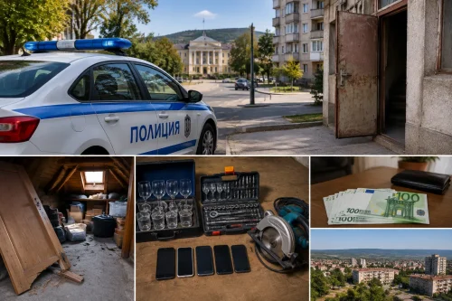 Полицията в Старозагорско разследва кражби и задържа трима шофьори