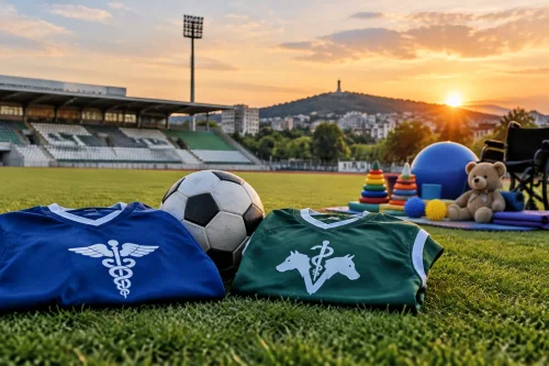 Студенти от Тракийския университет играят MED CLASICO за кауза