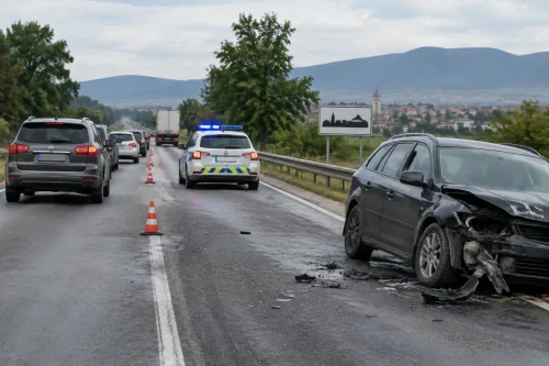 АПИ: Инцидент ограничи трафика край Мъглиж в една лента