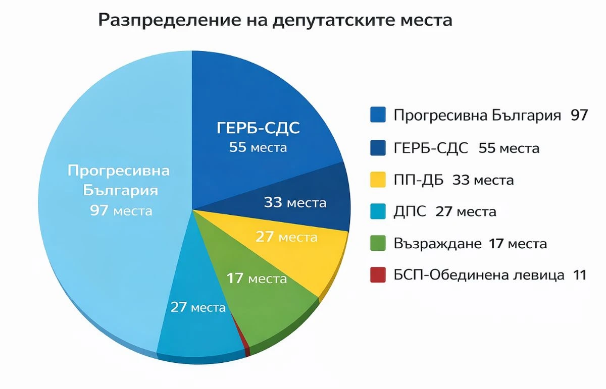 &bdquo;Прогресивна България&ldquo; с убедителна преднина: &bdquo;Алфа Рисърч&ldquo; отчита 34,2% подкрепа