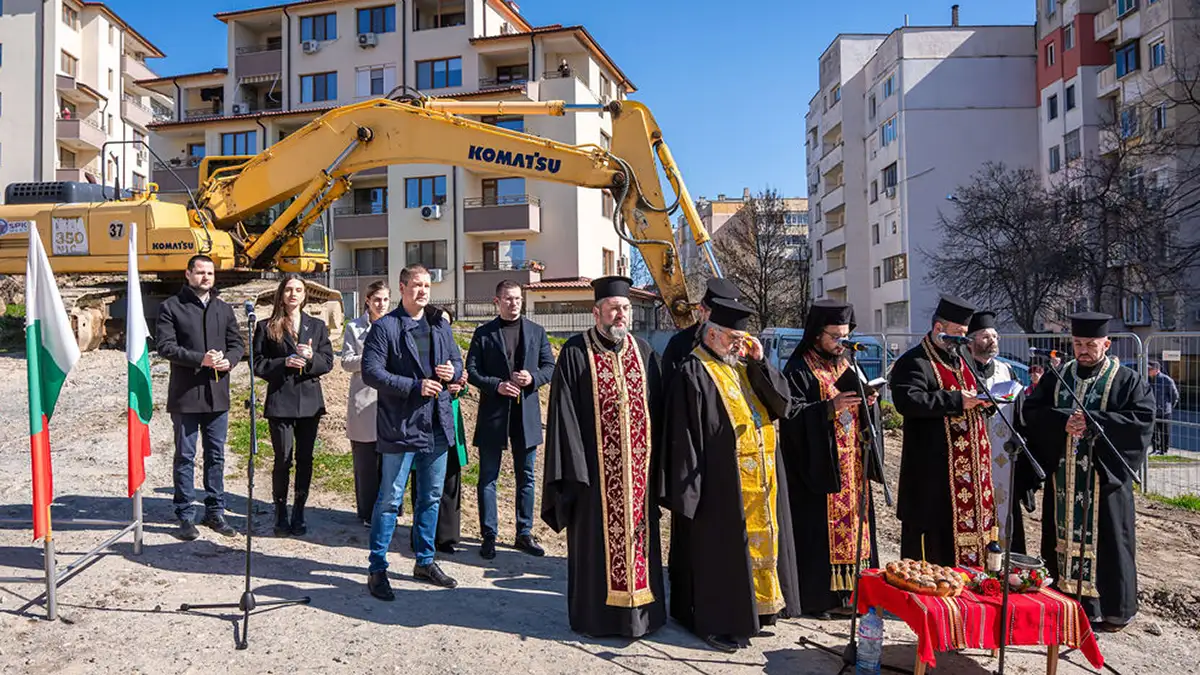 Стара Загора започна строеж на нова детска градина в „Железник“: проект за 3,45 млн. евро и срок една година