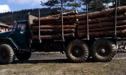 Хванаха &bdquo;Урал&ldquo; с 5,1 кубика дърва без марка и превозен билет край Стара Загора