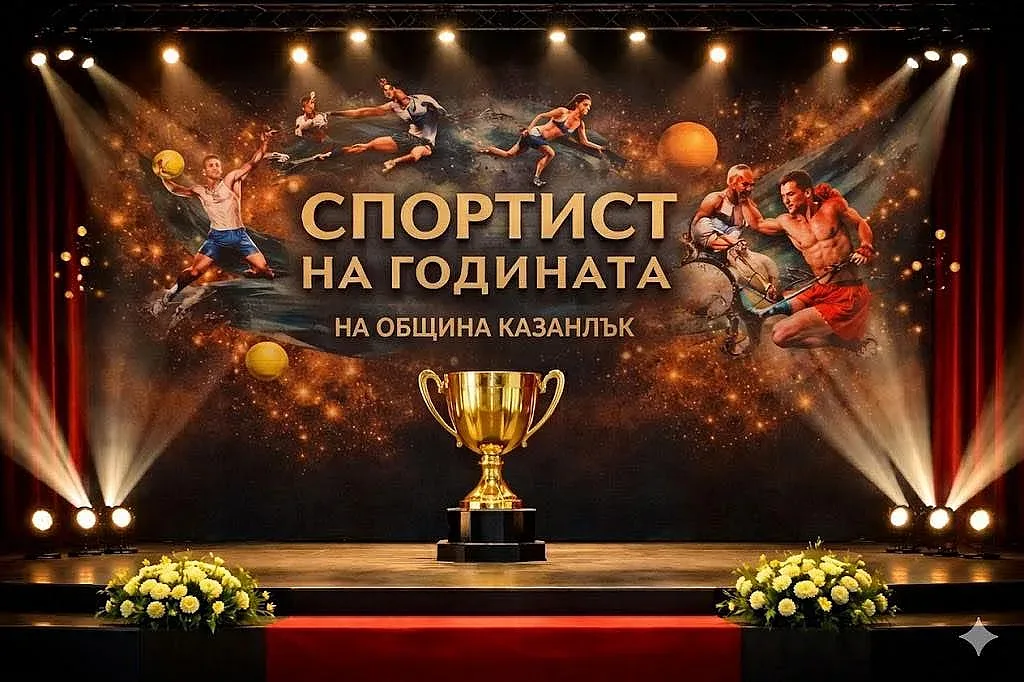Казанлък отличава най-добрите спортисти на годината