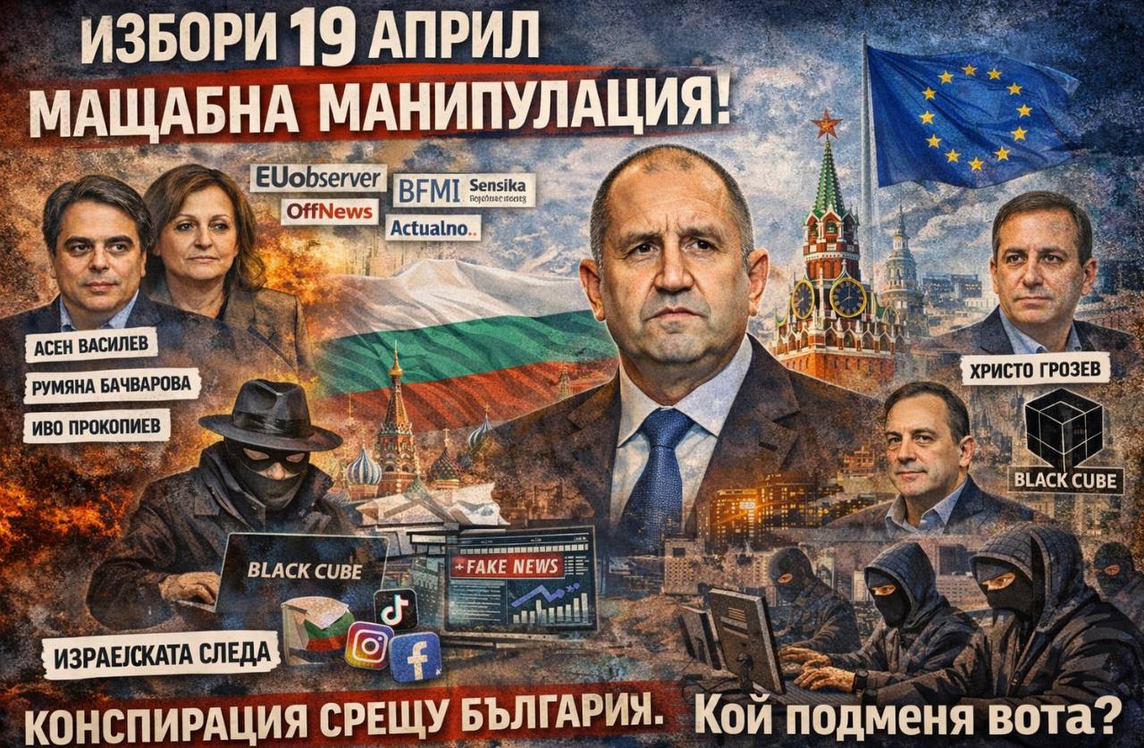 Предстоящото опорочаване на изборите на 19 април е факт, не измислица. Вижте кои са неговите организатори - у нас и в чужбина