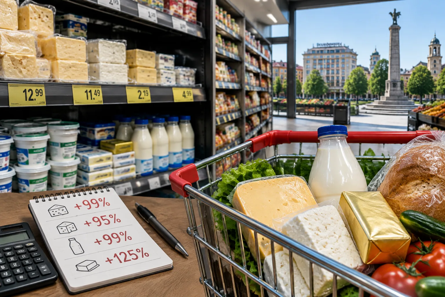 КЗП отчете надценки до 150% на храни в големи вериги