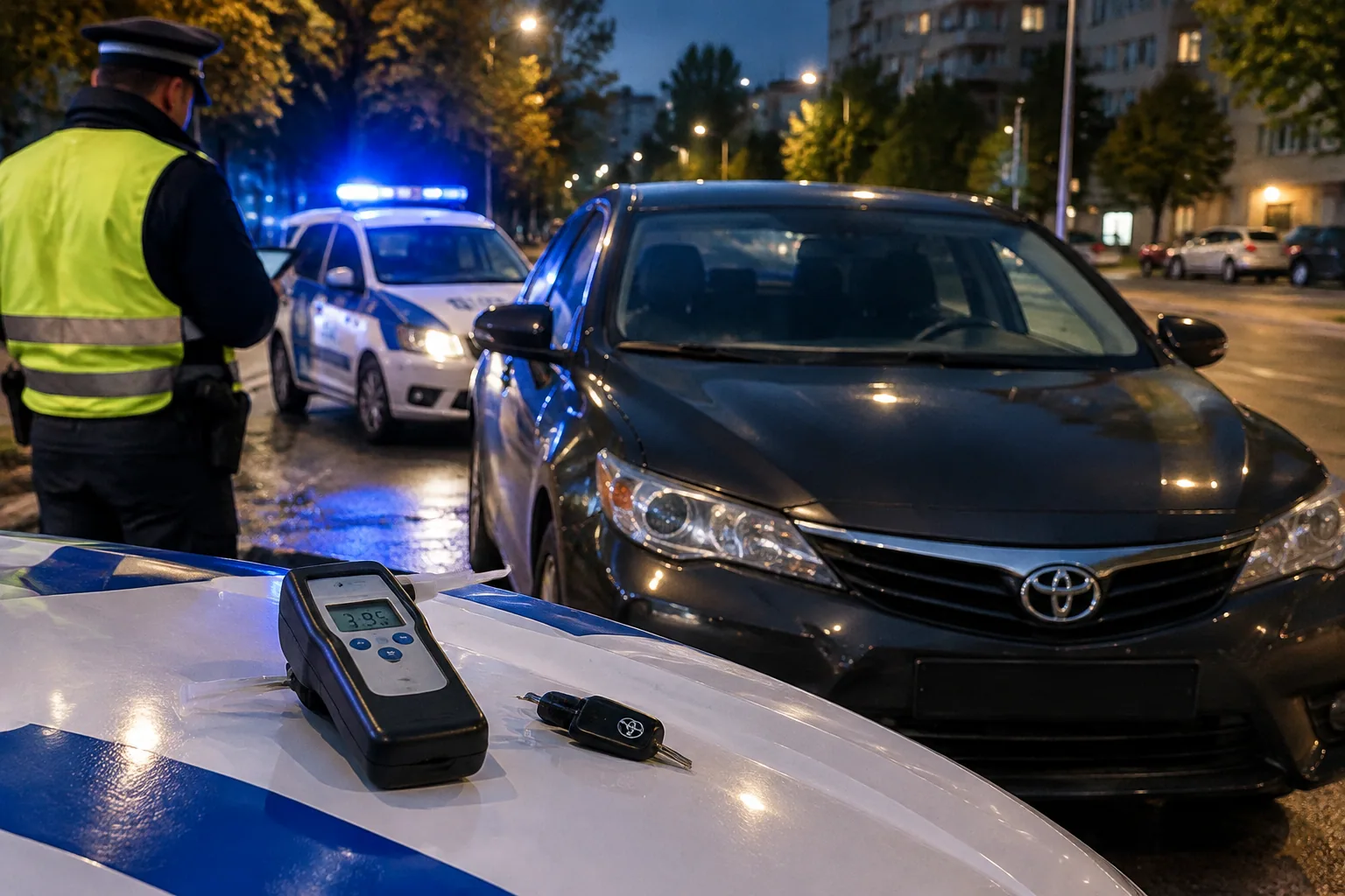 Полицията в Стара Загора отчете 3,95 промила и 7 производства