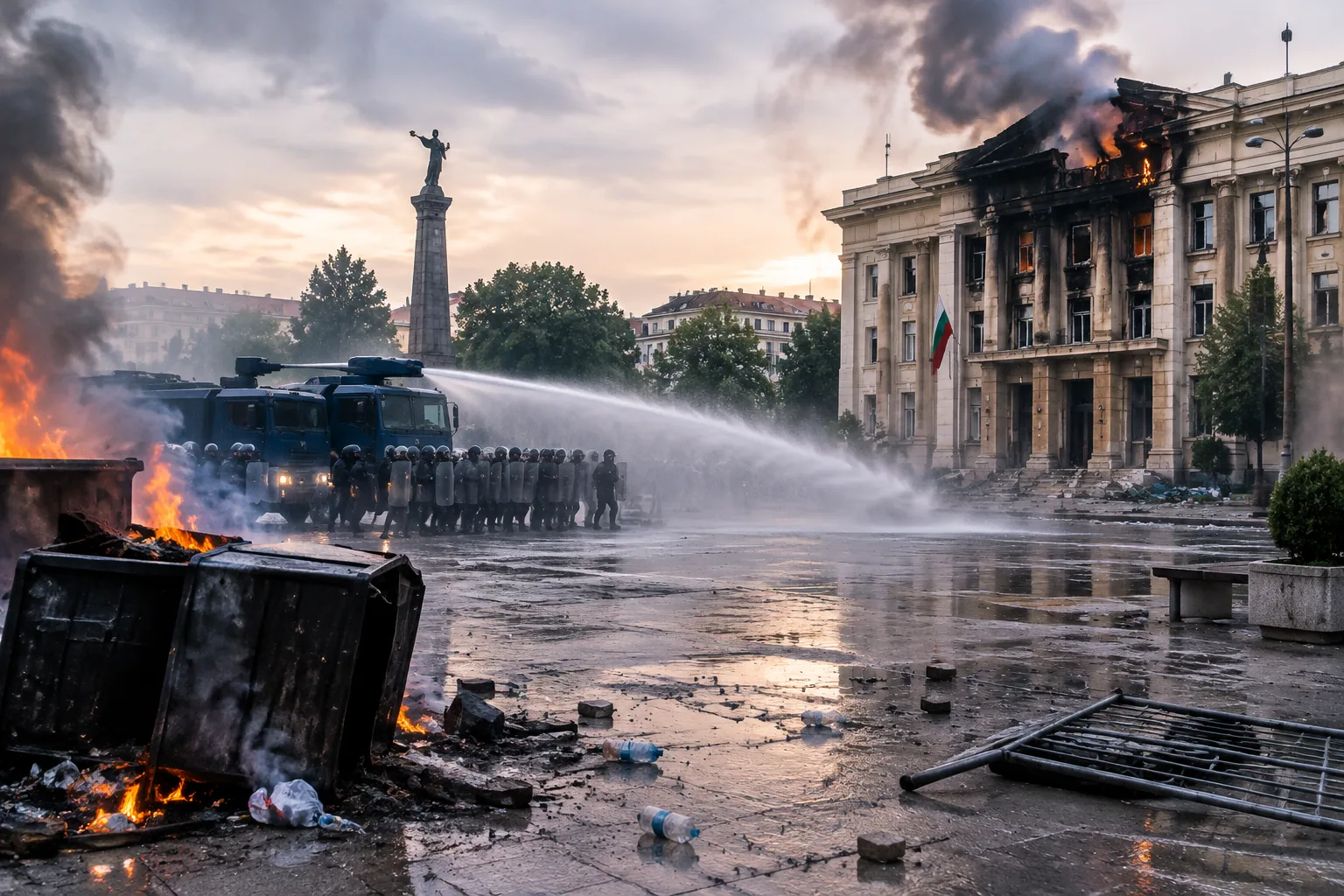 Франция арестува най-малко 1200 след масови протести