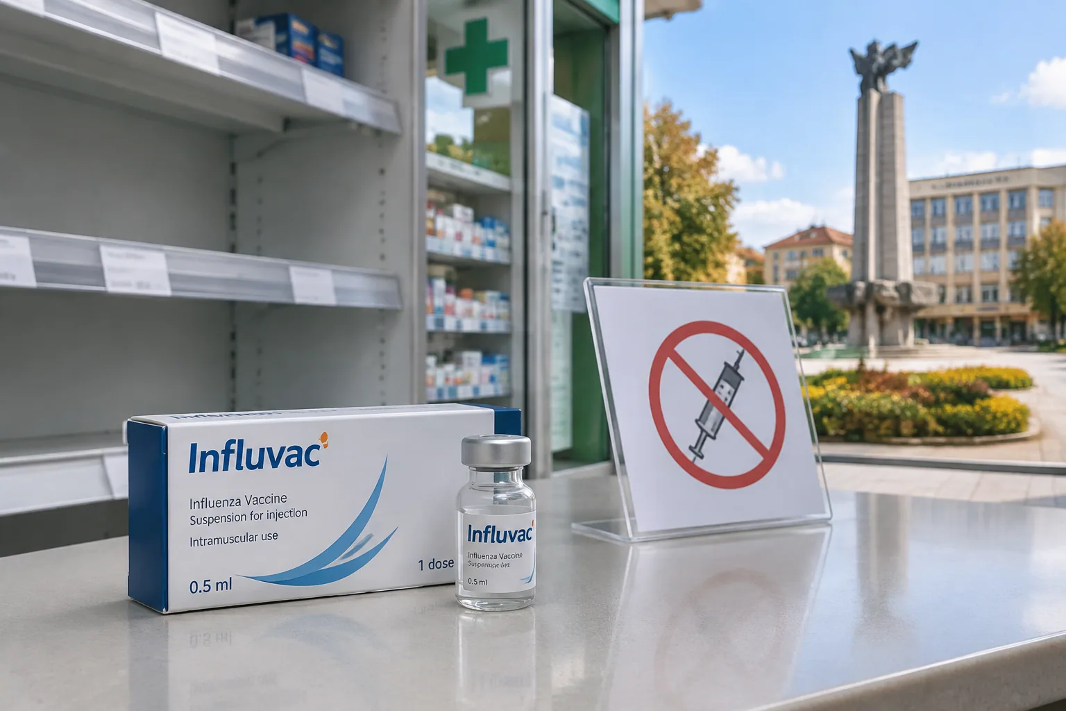 Influvac няма да се продава в аптеките за сезон 2026/2027