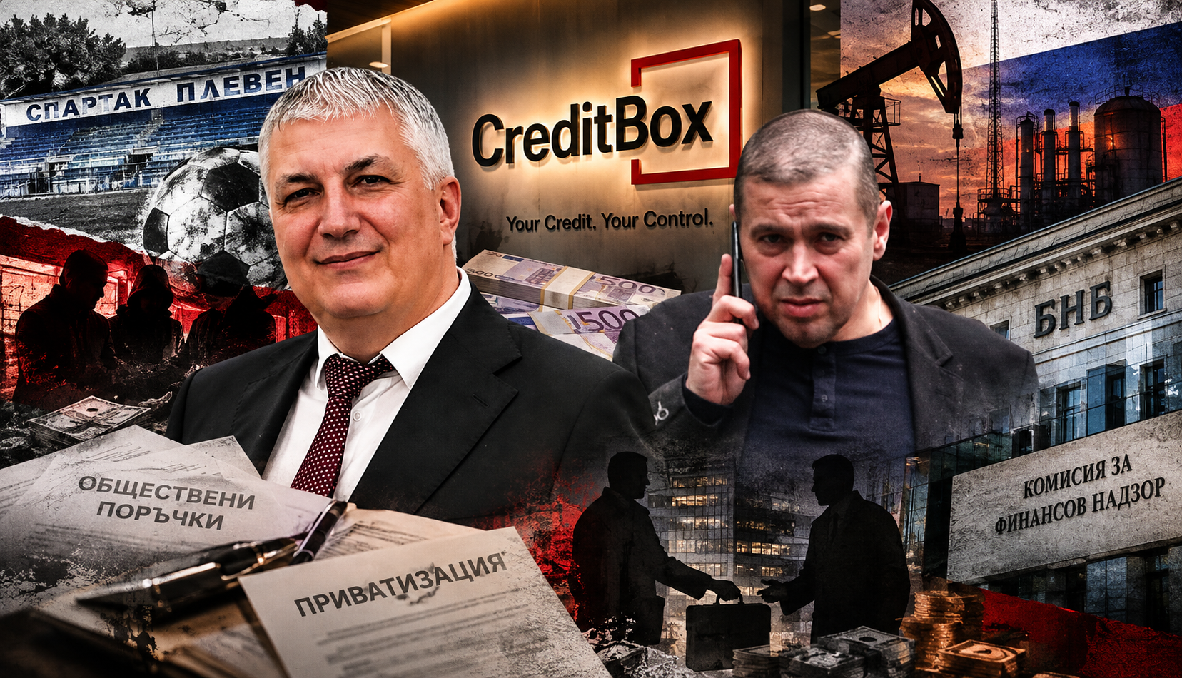 Кредитбокс на Иван Динов: От „черното тото“ в Спартак Плевен до небанкови заеми, мутренски методи и въпроси към институциите