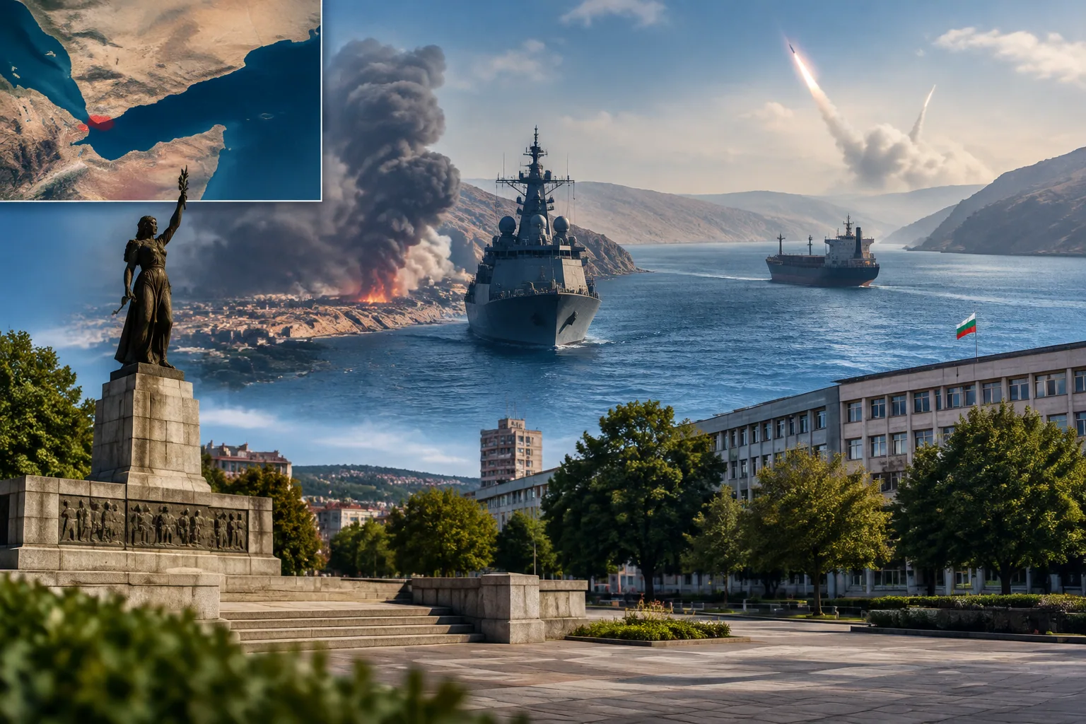 Йеменската армия обяви контрол над Баб ел Мандеб