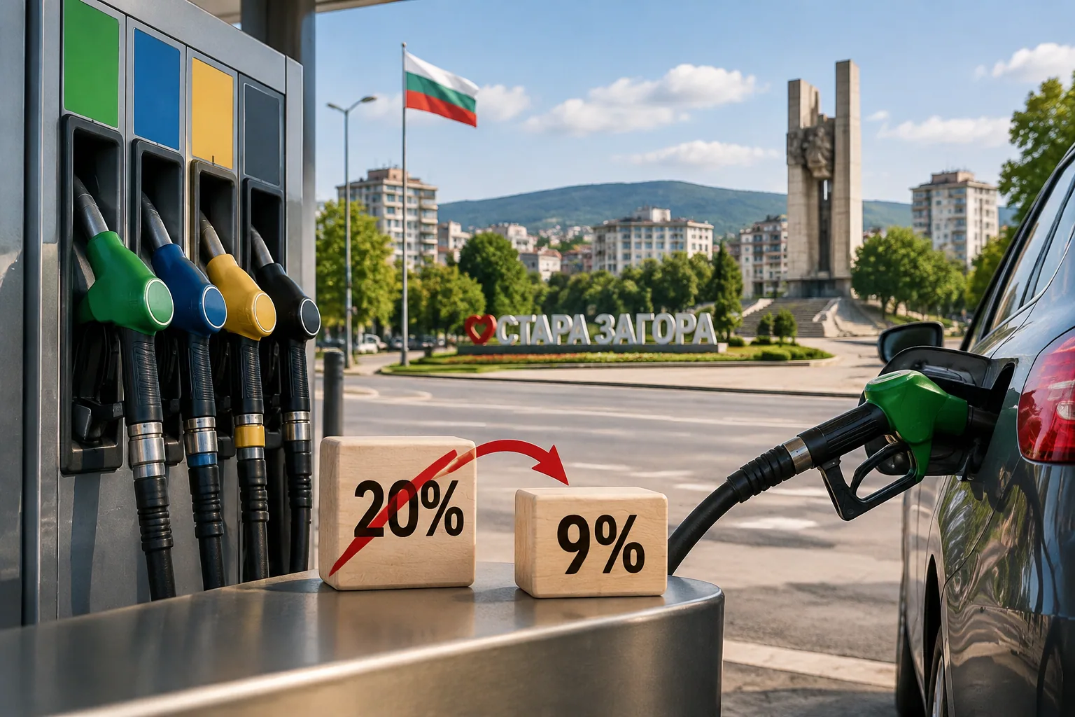 ГЕРБ-СДС и ДПС предлагат по-евтини горива с 9% ДДС