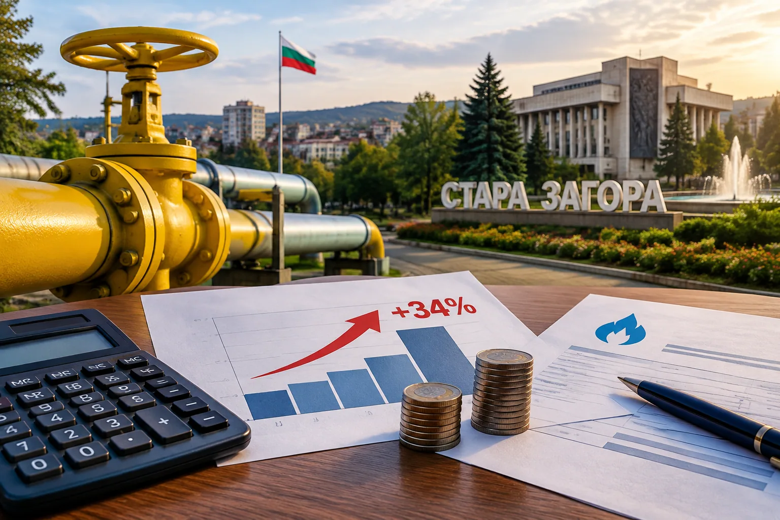 „Булгаргаз“ предлага газът за ноември да поскъпне с 34%