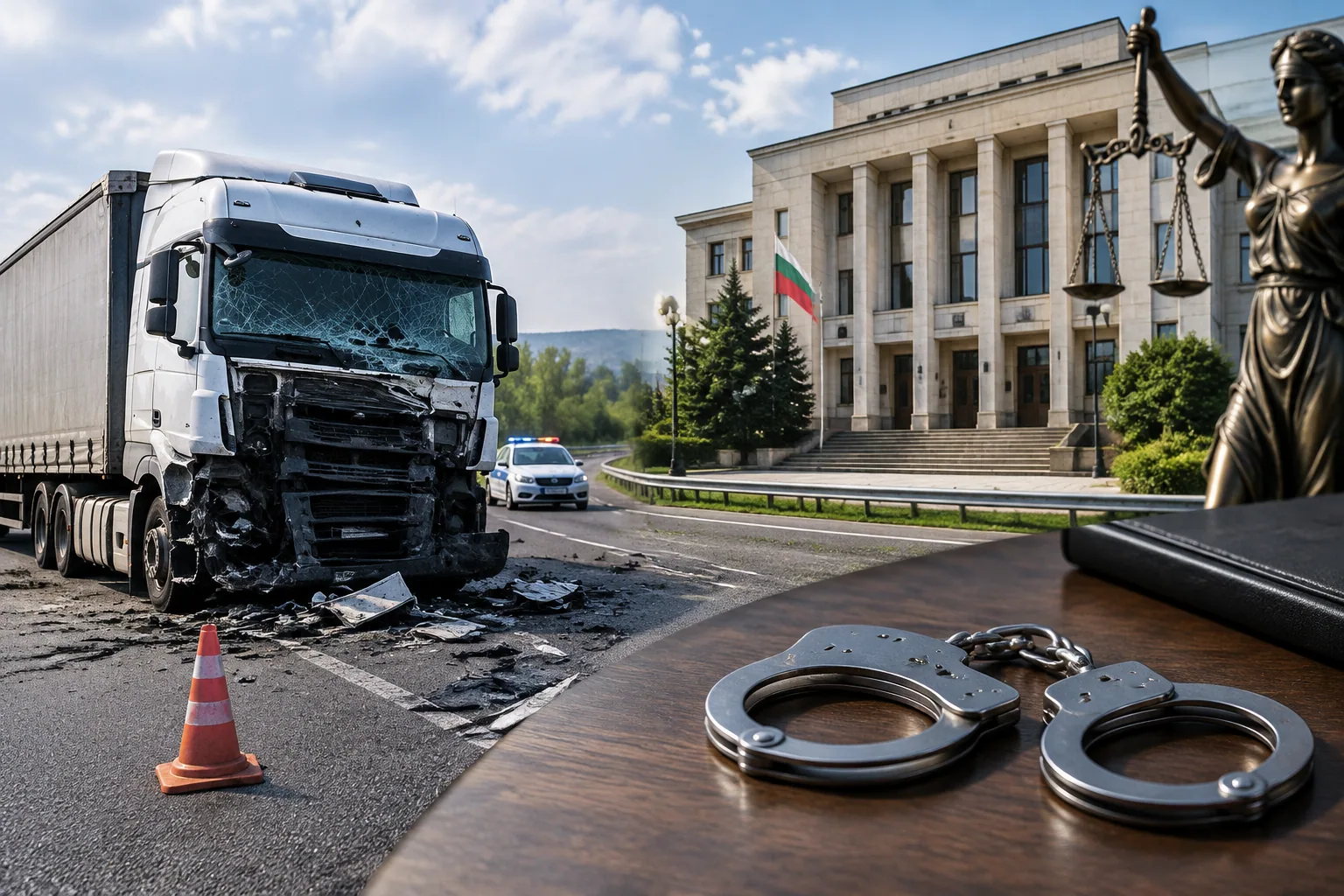 Апелативният съд в Бургас прати в ареста турския шофьор