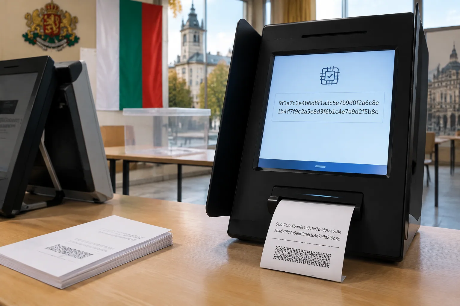 ЦИК генерира публично хешкода за машините за вота