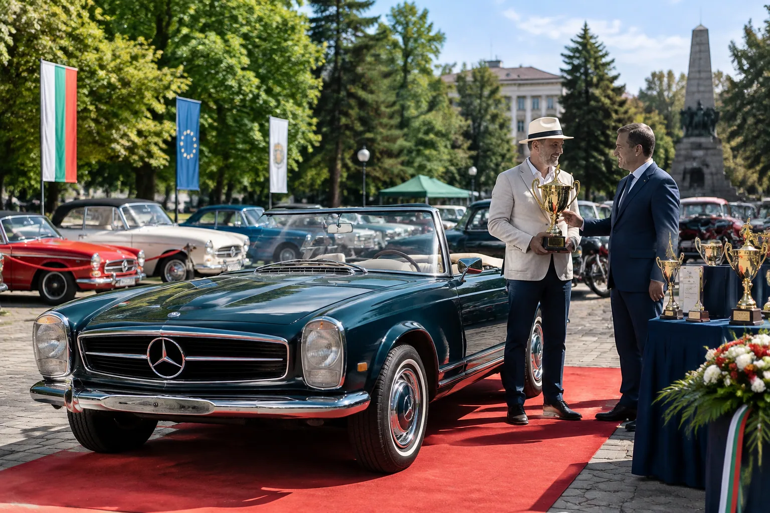 Датчанин спечели Купата на кмета със Mercedes 280 SL