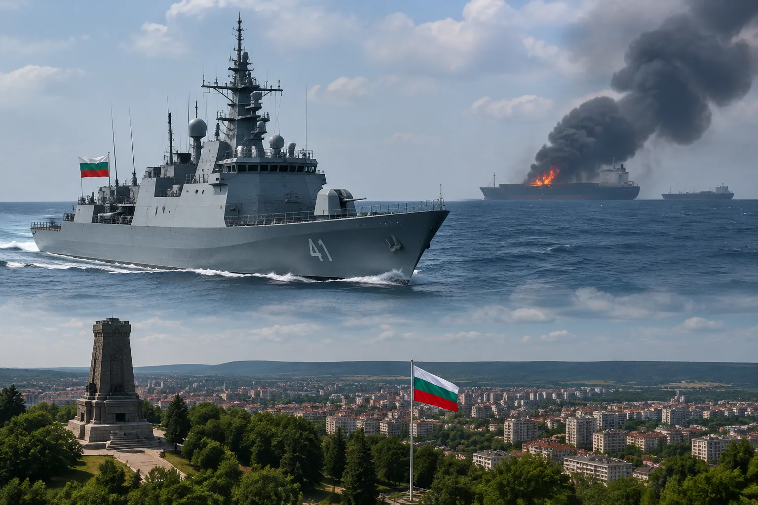 Фрегатата „Верни“ тръгна отново към атакуваните кораби в Черно море