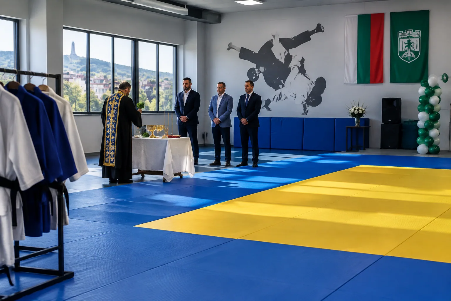 Веселин Иванов откри зала по джудо в Стара Загора