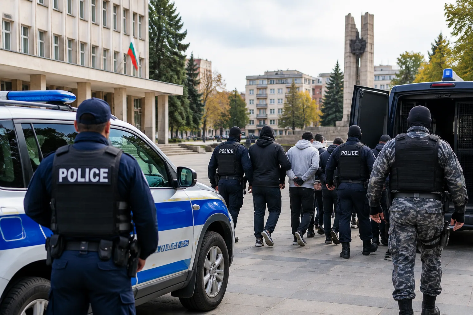 МВР задържа 13 души при акция за изборни нарушения в Стара Загора