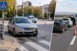 Две катастрофи в Старозагорско: 77-годишна пешеходка ранена, верижен удар на АМ „Тракия“
