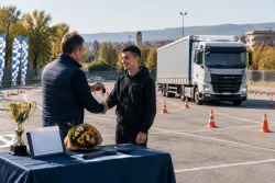 Казанлък: Баръш Хаджиисмаил печели Drive Safe и курс за камион