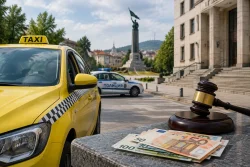 Съдът в Стара Загора глоби таксиметров шофьор 350 евро
