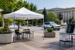 РИК-Стара Загора отхвърли сигнал за предизборна шатра