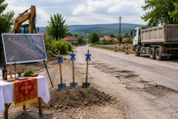 Община Раднево започна ремонт на пътя към Даскал Атанасово