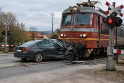 Влак удари кола на прелез в Портитовци, шофьорът загина
